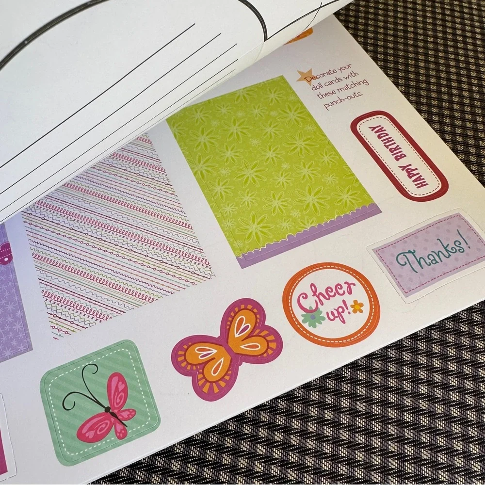 American Girl Card-Making Kit with Colorful Designs 29 Cards